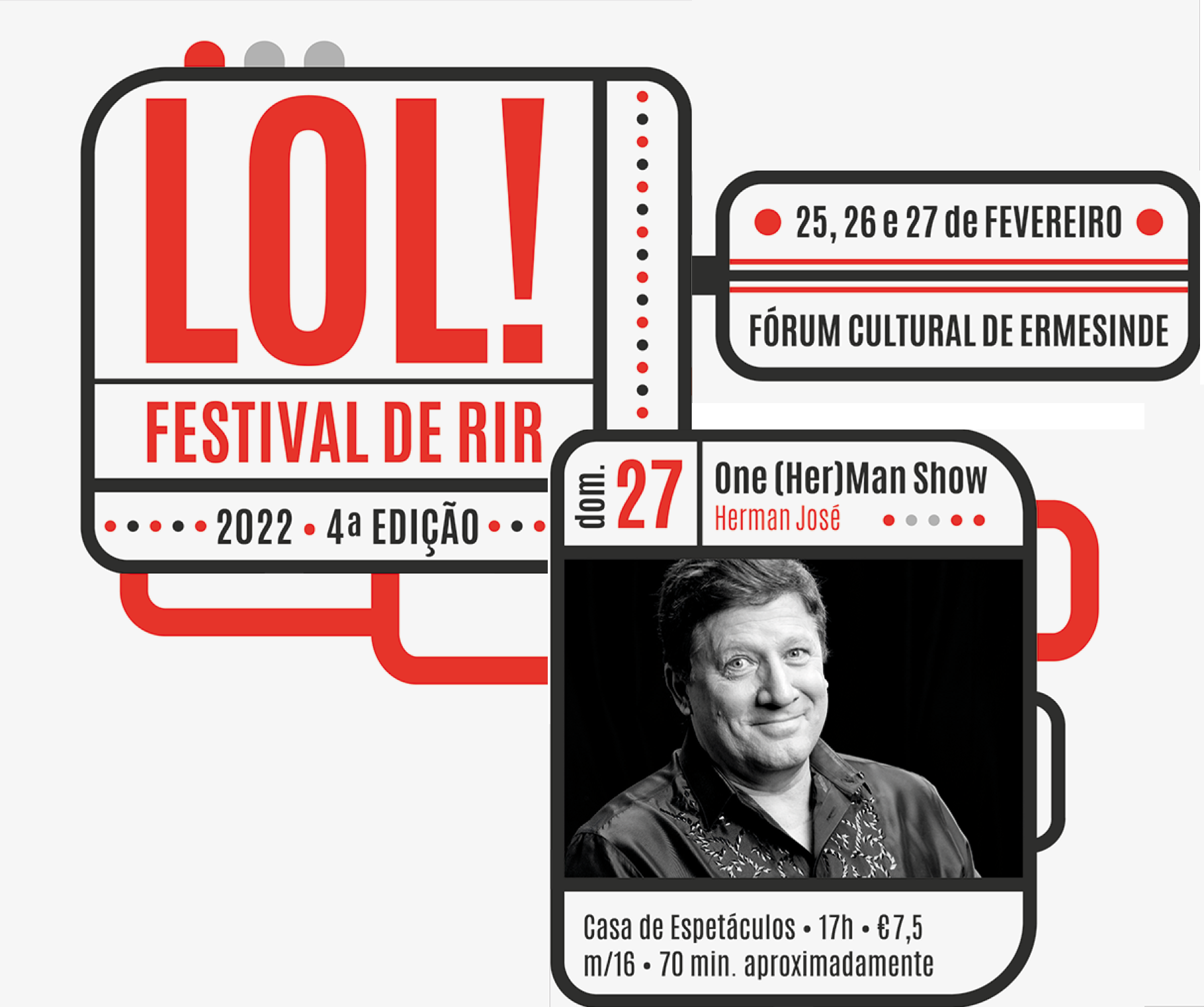 LOL - Festival de RIR no Fórum Cultural de Ermesinde